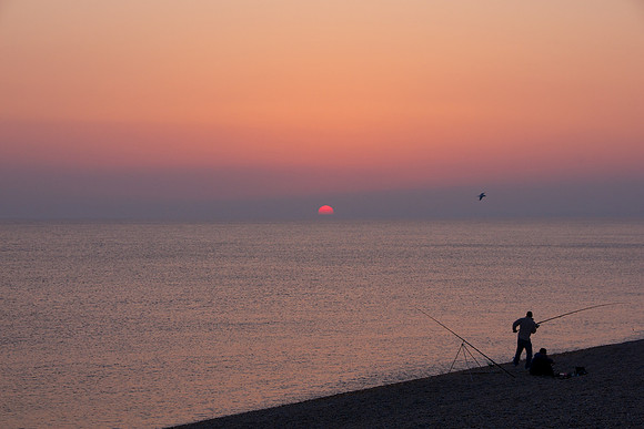 Chesil Beach Sunset