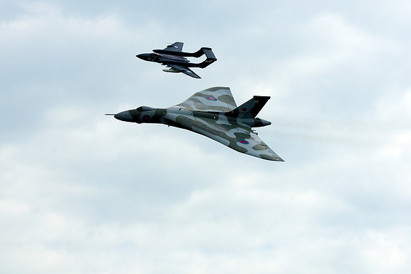 Avro Vulcan & de Havilland Sea Vixen